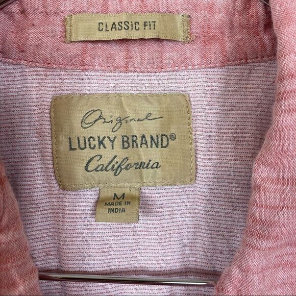 Lucky Brand Jeans Snap Button Shirt Classic Fit - Picture 3 of 5